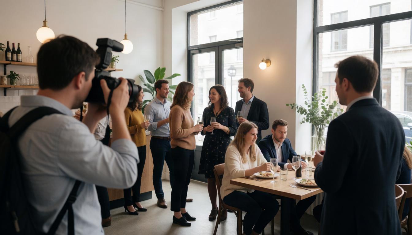 Small event photography with a clear process